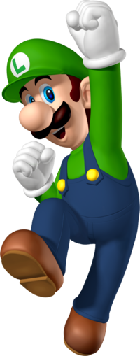 Luigi! My fave Mario character!