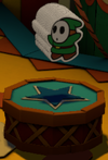 The Trampoline Shy Guy from Paper Mario: Color Splash