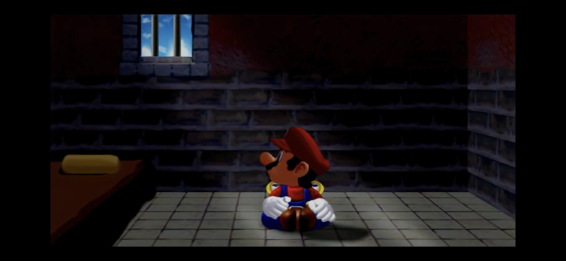 File:SM3DAS Mario Looking At The Window.png