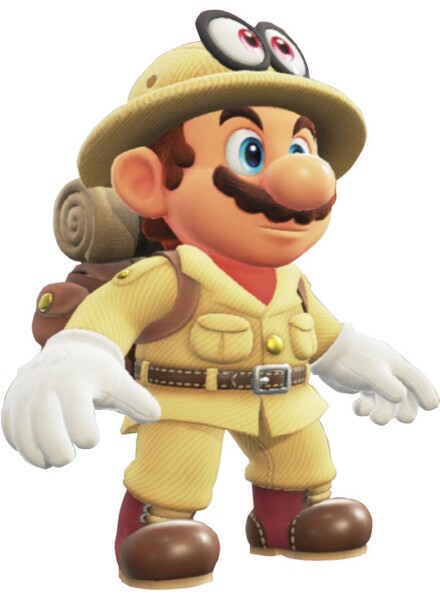 File:SMO Artwork Mario (Explorer Outfit).jpg