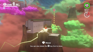 The location of a Power Moon in Super Mario Odyssey