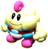 Artwork of Mallow from Super Mario RPG: Legend of the Seven Stars.