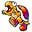 Hookbill the Koopa's artwork from Yoshi's Island: Super Mario Advance 3