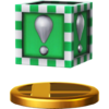 Metal Box's trophy render from Super Smash Bros. for Wii U