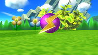 A Screw Attack in Super Smash Bros. for Wii U