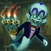 The gold frame of Shivers in Luigi's Mansion for the Nintendo 3DS.