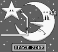 The Space Zone, after discovering and completing the secret level