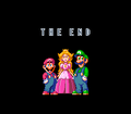 "The End" screen