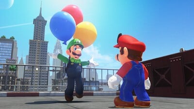 Super Mario Odyssey Free Luigi DLC gallery image 4.jpg