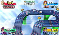 Slot Car Derby from Mario Party: The Top 100