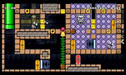 World 19-10 from Super Mario Maker for Nintendo 3DS