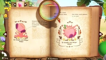 Screenshot of the Dutch version of Yoshi and the Mysterious Book