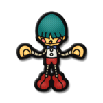 The icon for the Cluck-A-Pop prize "Desicion Boy".