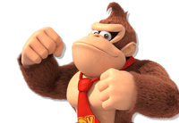 Artwork of Donkey Kong, from Mario Portal