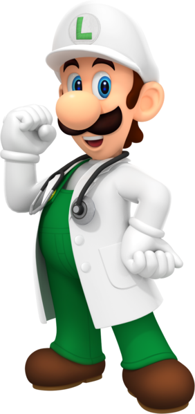 File:Dr Mario World - Dr Fire Luigi.png