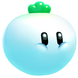 Artwork of a Giant Vegetable from Captain Toad: Treasure Tracker