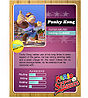 Level 1 Funky Kong card from the Mario Super Sluggers card game