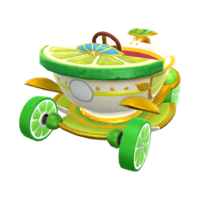 Lime Tea Coupe from Mario Kart Tour
