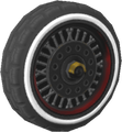 The Block_Black tires from Mario Kart Tour
