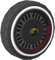 The Block_Black tires from Mario Kart Tour