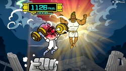 The image for "Success (Megagame Muscles) (English)" from WarioWare: Move It! on Nintendo Music.