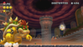 The final Bowser fight in New Super Mario Bros. U
