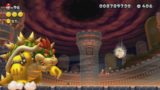 Mario fighting Bowser and Bowser Jr.