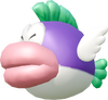 Model of a Cheep Chomp from New Super Mario Bros. Wii.