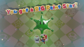 The green Big Paint Star is collected