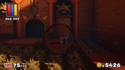 Location of the 15th, 16th, 17th, 18th and 19th hidden blocks in Paper Mario: Color Splash, not revealed.