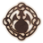 A deactivated Water Vellumental Magic Circle from Paper Mario: The Origami King.