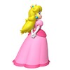 Artwork of Princess Peach. It is unknown whether this artwork was released with a specific game or not. Puzzle & Dragons: Super Mario Bros. Edition uses this artwork.