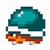 Buzzy Beetle icon in Super Mario Maker 2 (Super Mario World style)