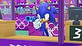 Sonic competing in Shooting.