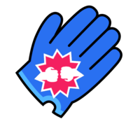 Sticker Dueling Glove - Mario Party Superstars.png