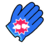 Sticker of Dueling Glove from Mario Party Superstars
