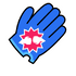 Sticker of Dueling Glove from Mario Party Superstars