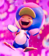 Toad wearing a Penguin Suit in The Super Mario Galaxy Movie