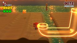 Towering Sunshine Seaside in the game Super Mario 3D World