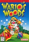 North American box art of Wario's Woods for the Nintendo Entertainment System