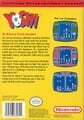 North American box art (back)