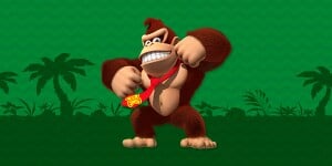 Donkey Kong in Who's Your Donkey Kong Country Returns HD Banana Bud?