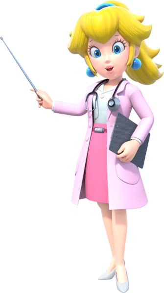 File:Dr Mario World - Dr Peach.png