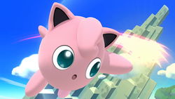 Jigglypuff uses Pound in Super Smash Bros. for Wii U.