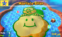 6th hole in Mario's Star course. It depicts a Lakitu.