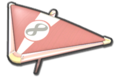 Thumbnail of Pink Gold Peach's Super Glider (with 8 icon), in Mario Kart 8.