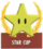 Mario Kart: Super Circuit promotional artwork: The Star Cup emblem.