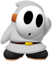 White Shy Guy from Mario Kart Tour