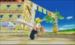 Peach racing on this course in the demo movie