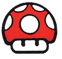 Figurine Solaire Banpresto 2006 - Kinoko Mushroom De Super Mario, Personnage Qui Oscille, 4.5cm, Boîte Abîmée